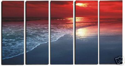 Dafen Oil Painting on canvas seascape painting -set241